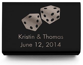 Personalized Matchboxes - Dice