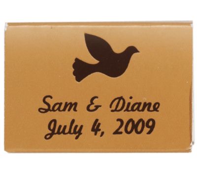 Personalized Matchboxes - Dove