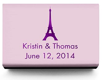 Personalized Matchboxes - Paris