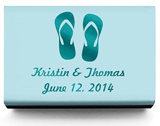 Personalized Matchboxes - Flip-flops