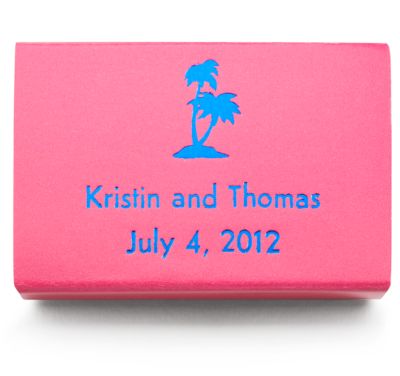 Personalized Matchboxes - Palm Trees