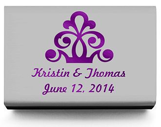 Personalized Matchboxes - Regal