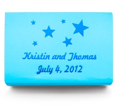Personalized Matchboxes - Stars