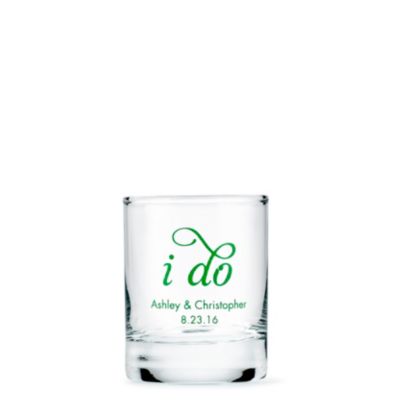 Personalized Shot Glass/Votive Holder