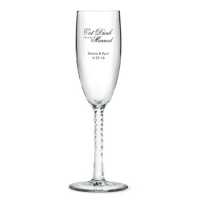 Personalized Twisted Stem Flute