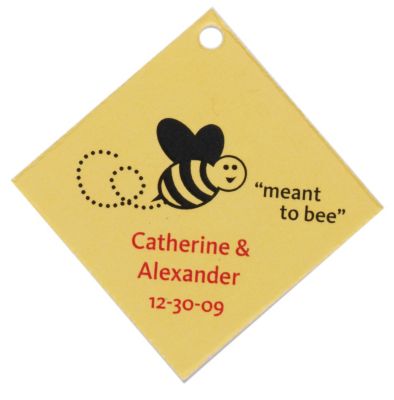 Personalized Favor Tags - Meant to Bee