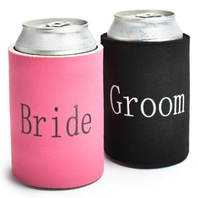 Bride & Groom Koozies