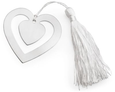 Love Story Heart Bookmark Favor