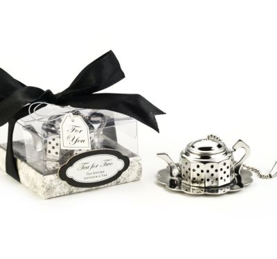 Tea for Two Teapot Tea Infuser Favor