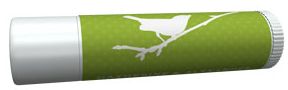 Personalized Lip Balm Tube Favors - Bird (Grass)