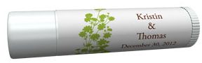Personalized Lip Balm Tube Favors - Foliage (Grass)