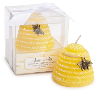"Meant to Bee" Honey-Scented Beehive Candle Favor