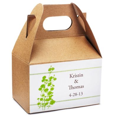 Personalized Rectangular Favor Labels - Large
