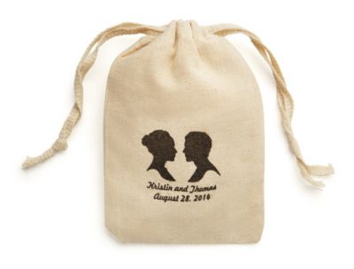 Personalized Cotton Favor Bags