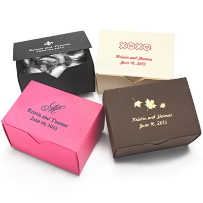 Personalized Rectangular Favor Boxes