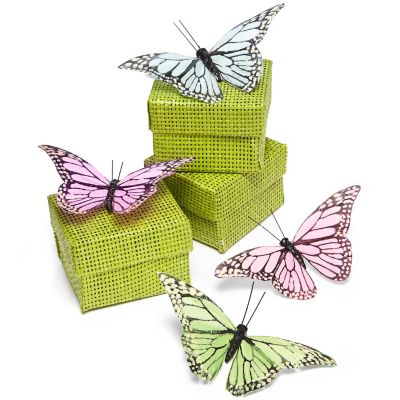 Hand Painted Butterfly Accents