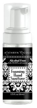 Damask Foaming Hand Sanitizer Pump Favor