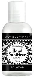 Damask Moisturizing Hand Sanitizer Favor