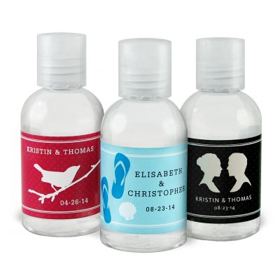 Personalized Hand Sanitizer Favor