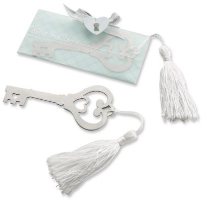 Key to My Heart Bookmark Favor