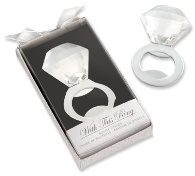 Diamond Bottle Opener Favor