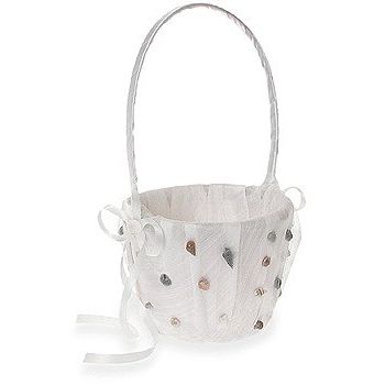 The Knot On The Beach Flower Girl Basket