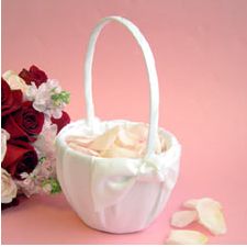 Love Knot Flower Girl Basket