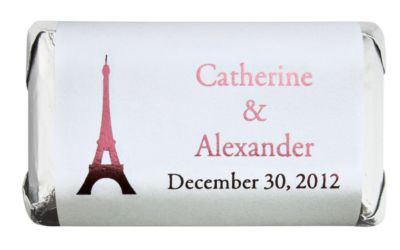 Personalized HERSHEY'S MINIATURES® Chocolates - Paris