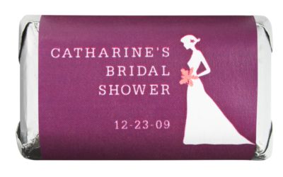 Personalized HERSHEY'S MINIATURES® Chocolates - Bride (Shower)