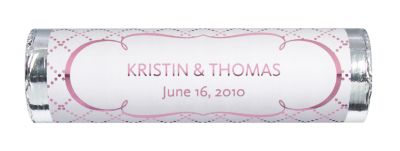 Personalized Metallic Lovesavers - Argyle