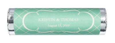 Personalized Lovesavers - Argyle (Mint)