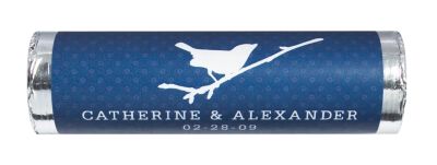 Personalized Lovesavers - Bird (Navy)