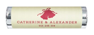 Personalized Lovesavers - Wedding Bells