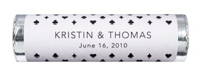 Personalized Metallic Lovesavers - Blackjack