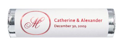 Personalized Metallic Lovesavers - Initial