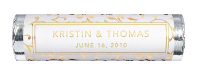 Personalized Metallic Lovesavers - Leaves