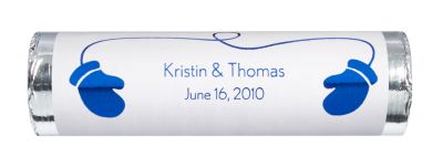 Personalized Metallic Lovesavers - Mittens