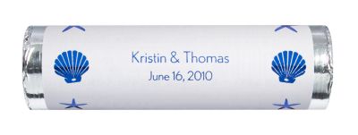 Personalized Metallic Lovesavers - Shells