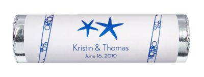 Personalized Metallic Lovesavers - Starfish