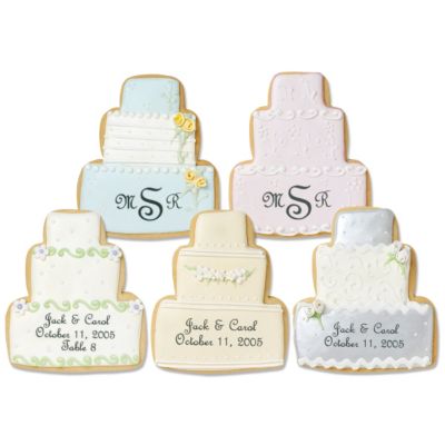 Personalized Wedding Cookie Favors
