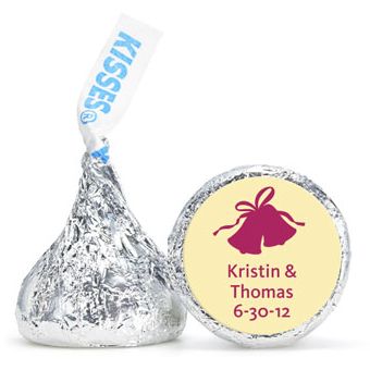Personalized HERSHEY'S® Kisses - Wedding Bells