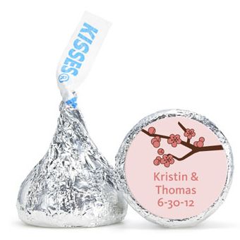 Personalized HERSHEY'S® Kisses - Cherry Blossom