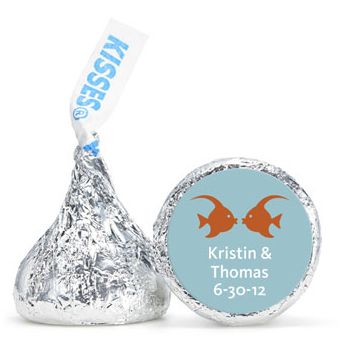 Personalized HERSHEY'S® Kisses - Kissing Fish