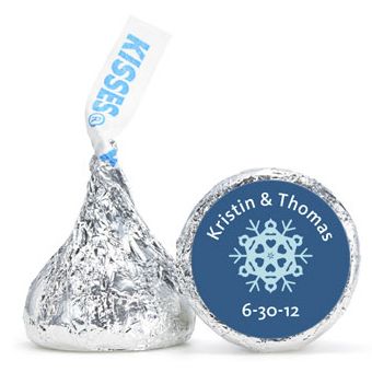 Personalized HERSHEY'S® Kisses - Snowflake