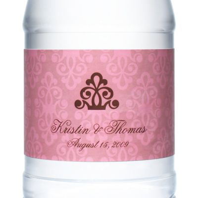 Personalized Water Bottles - Regal (Pink)