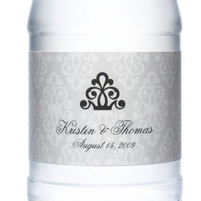Personalized Water Bottles - Regal (Silver)