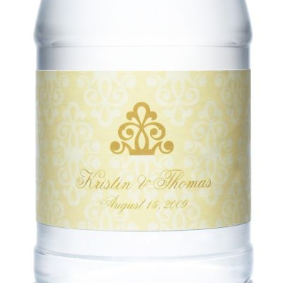 Personalized Water Bottles - Regal (Yellow)