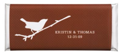 Personalized Large HERSHEY'S® Chocolate Bars - Bird (Branch)