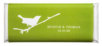 Personalized Large HERSHEY'S® Chocolate Bars - Bird (Grass)