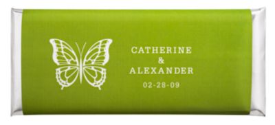 Personalized Large HERSHEY'S® Chocolate Bars - Butterfly